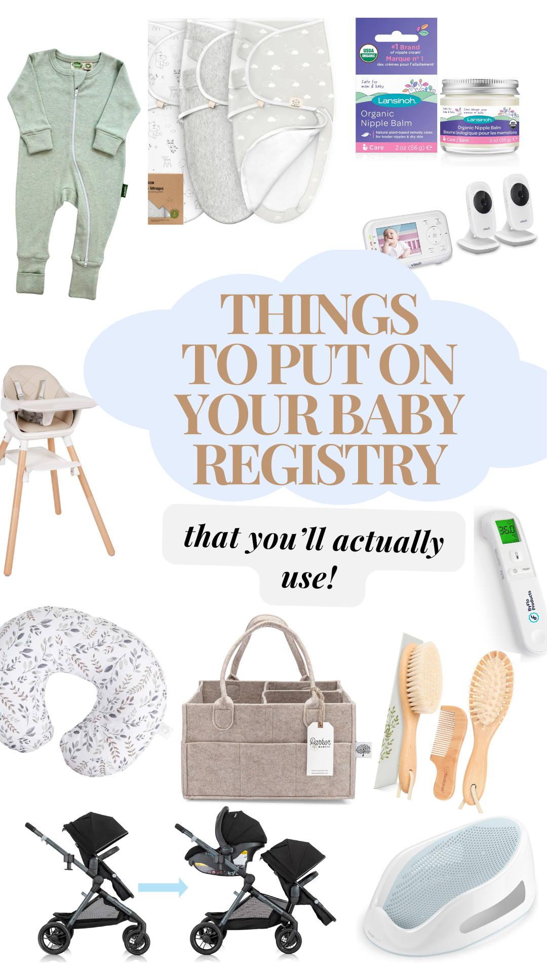 Things to Put On Your Baby Registry That Are Actually Useful