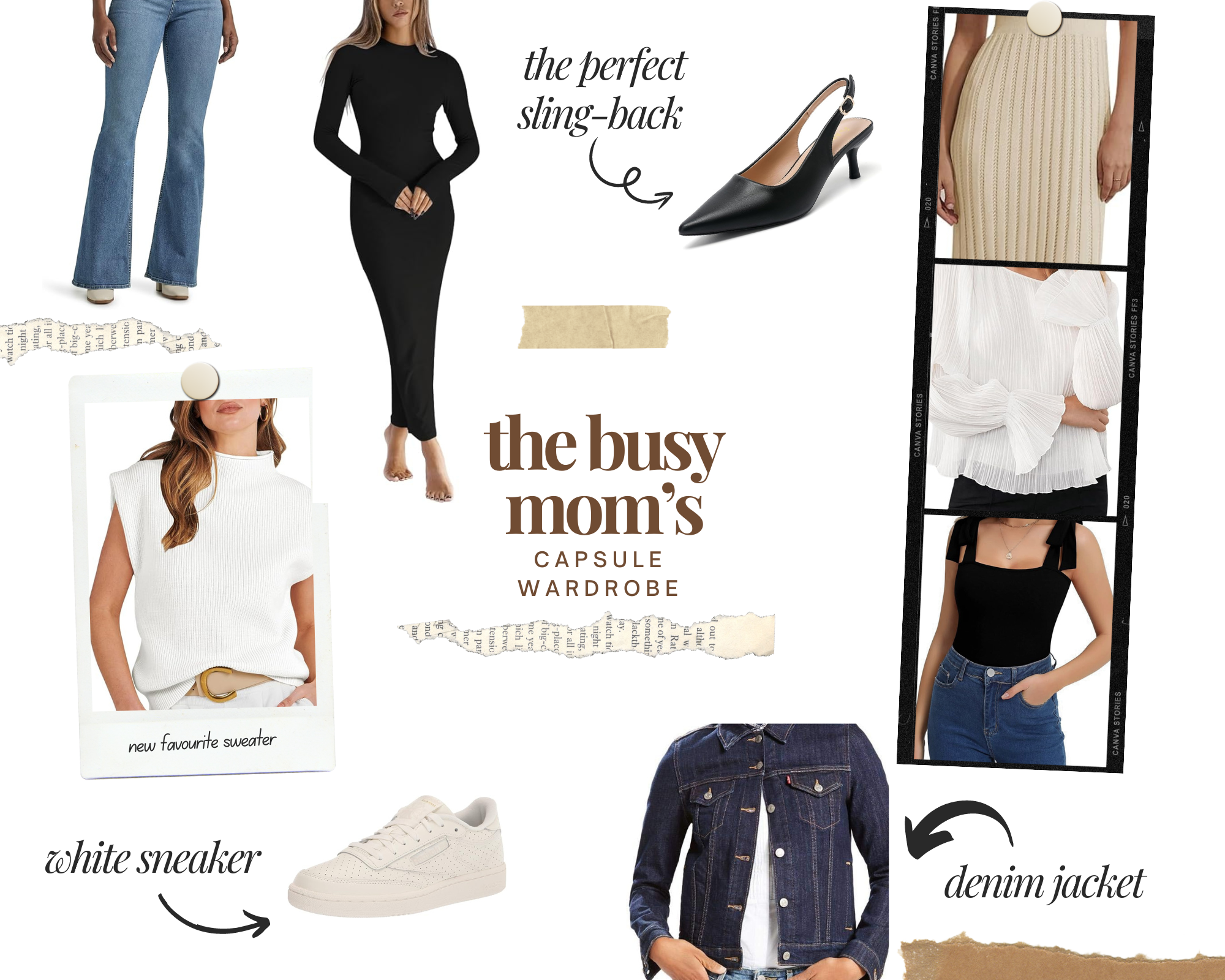 How to Build a Capsule Wardrobe: Basic Styling for Busy Moms